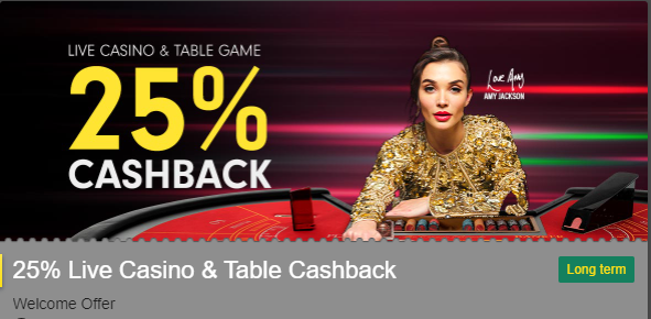 Live Casino Cashback Offers 2026: Get Up To 25% Back & Boost Your Bankroll Risk-Free