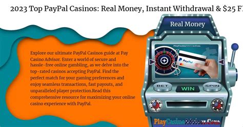New PayPal Casinos Online — Play Securely and Quickly