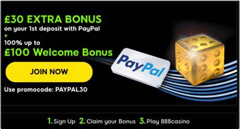 Slots Deposit £5 PayPal – Get Up To £100 Bonus Instantly